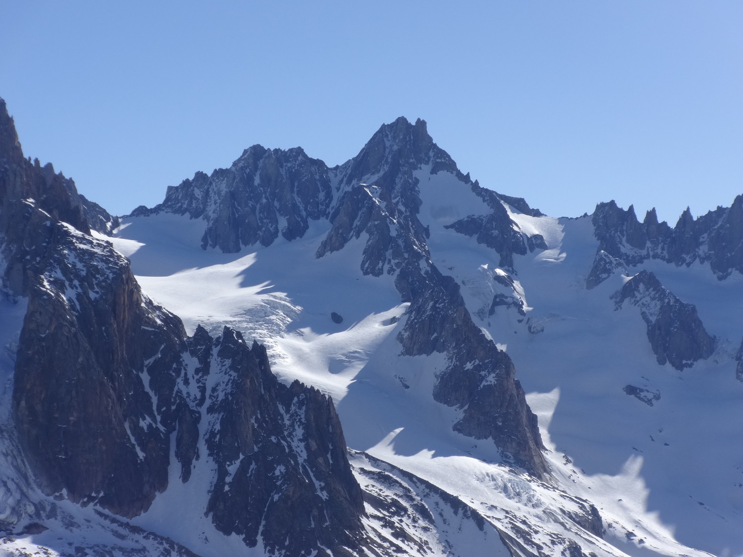 Cols du tour noir et d'Argentière