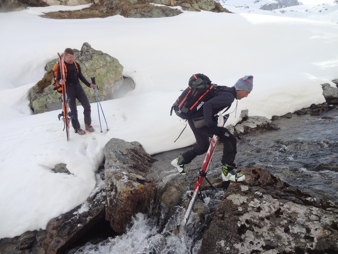 sous le lac de la Plagne
