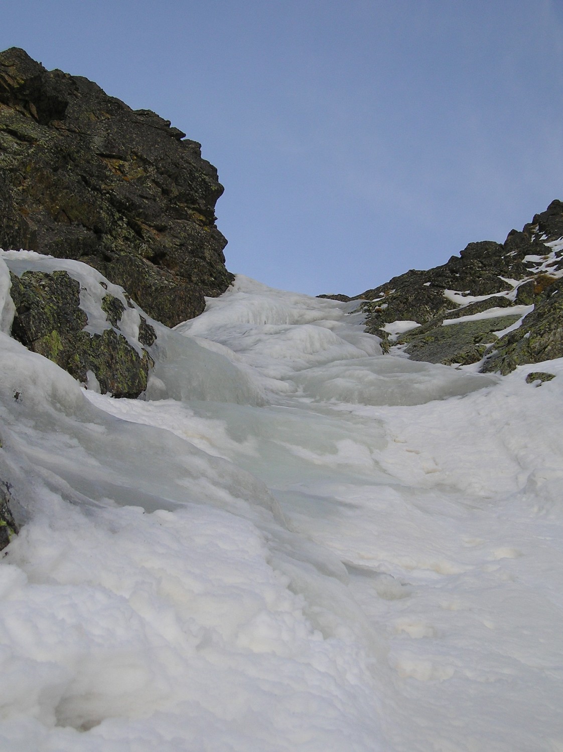 Central dernier mur de glace.