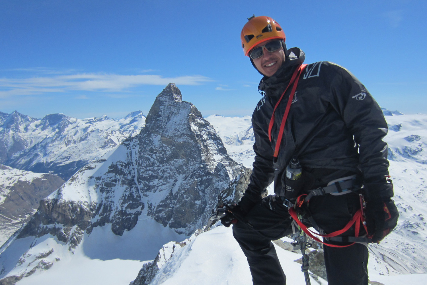 sommet avec vue sur le cervin