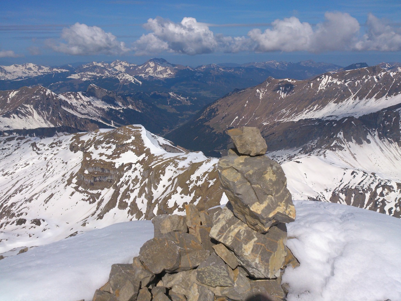 Cairn du sommet