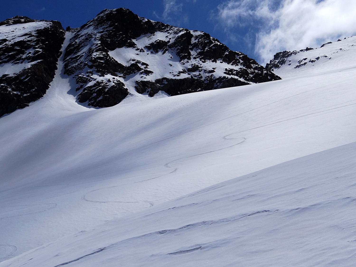 Ski sur le glacier de Valletta
