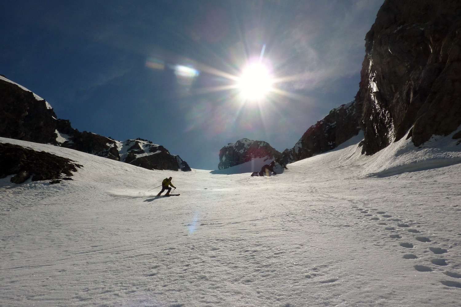 Soques: à la descente, on en fait pas voler la poudre
