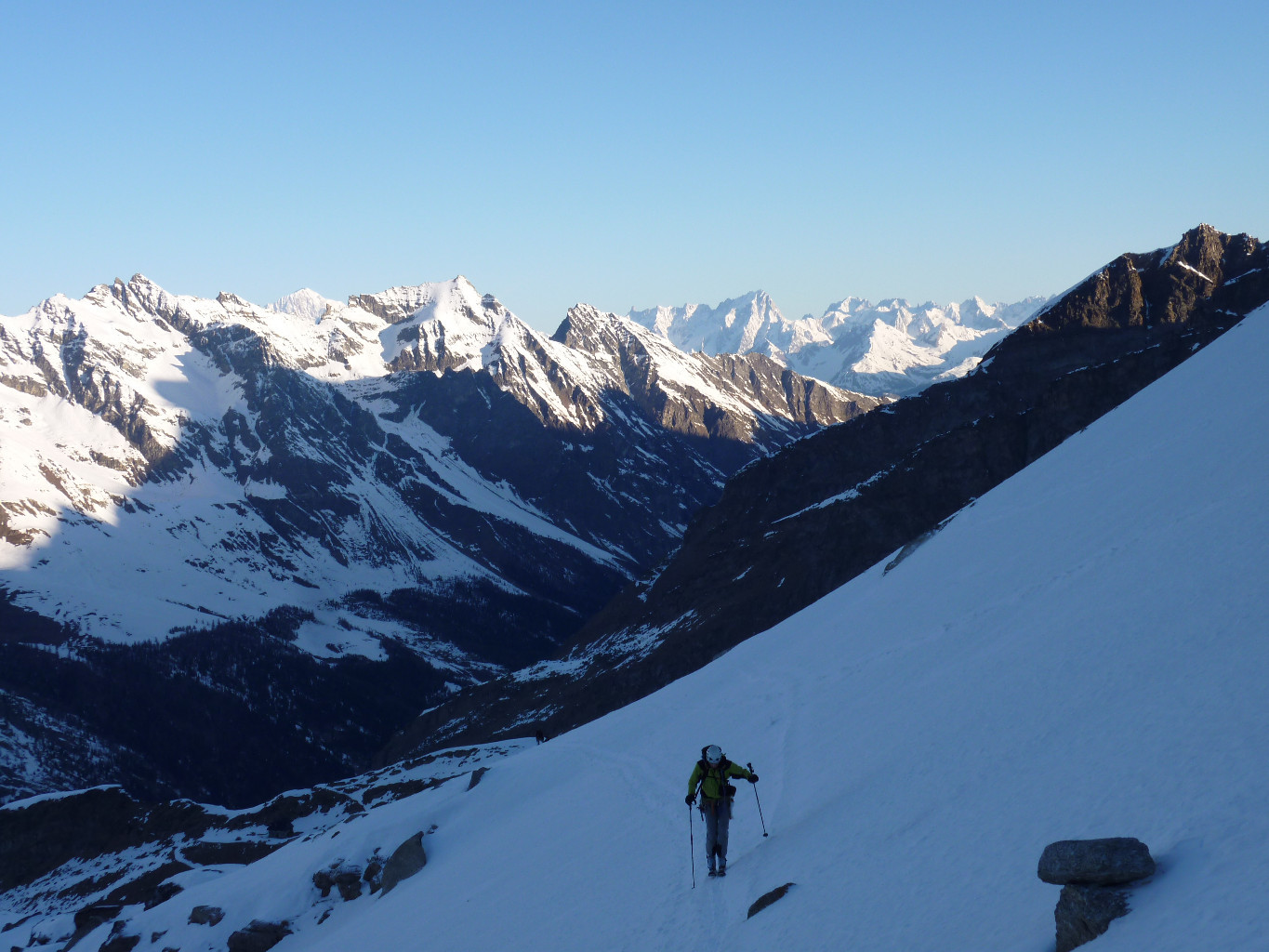 pleins feux sur le massif du mont Blanc