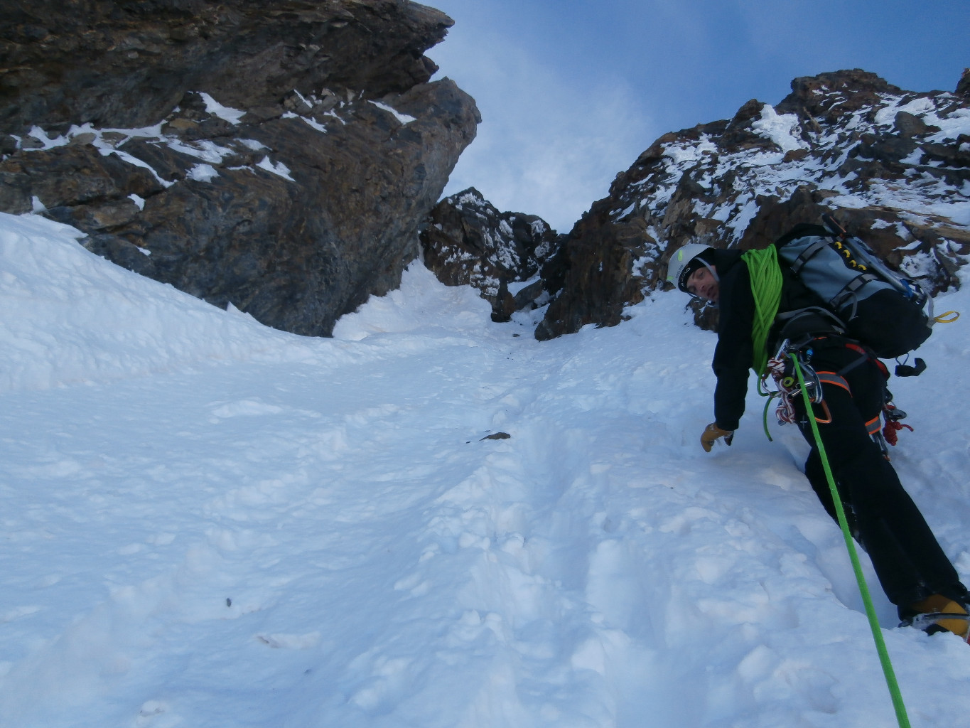 dans le couloir