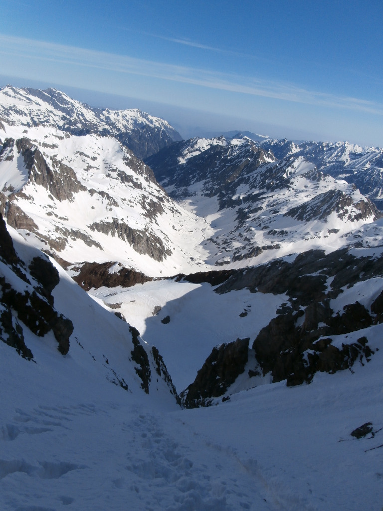 dans la montée