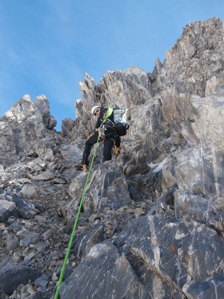 Sur la crête