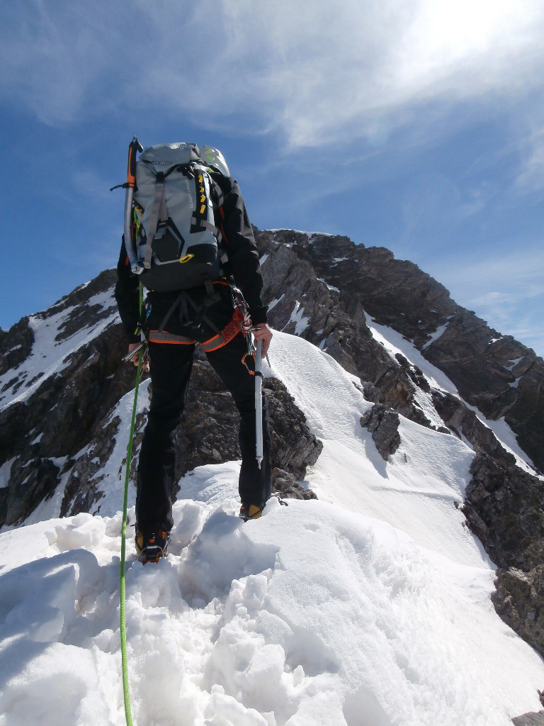 Sur la crête
