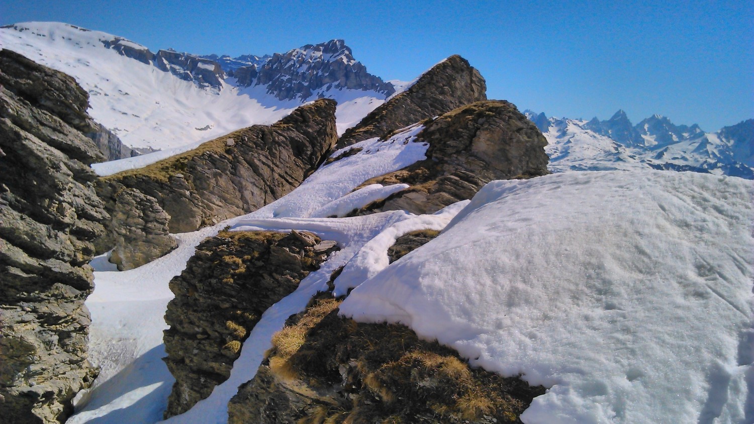 Vers la pointe de Platé