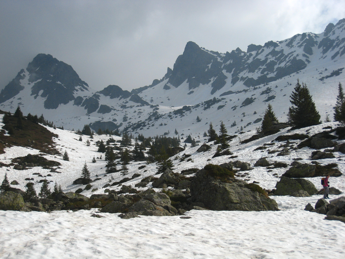 Col de l'Aigleton enfin dégagé, mais trop tard
