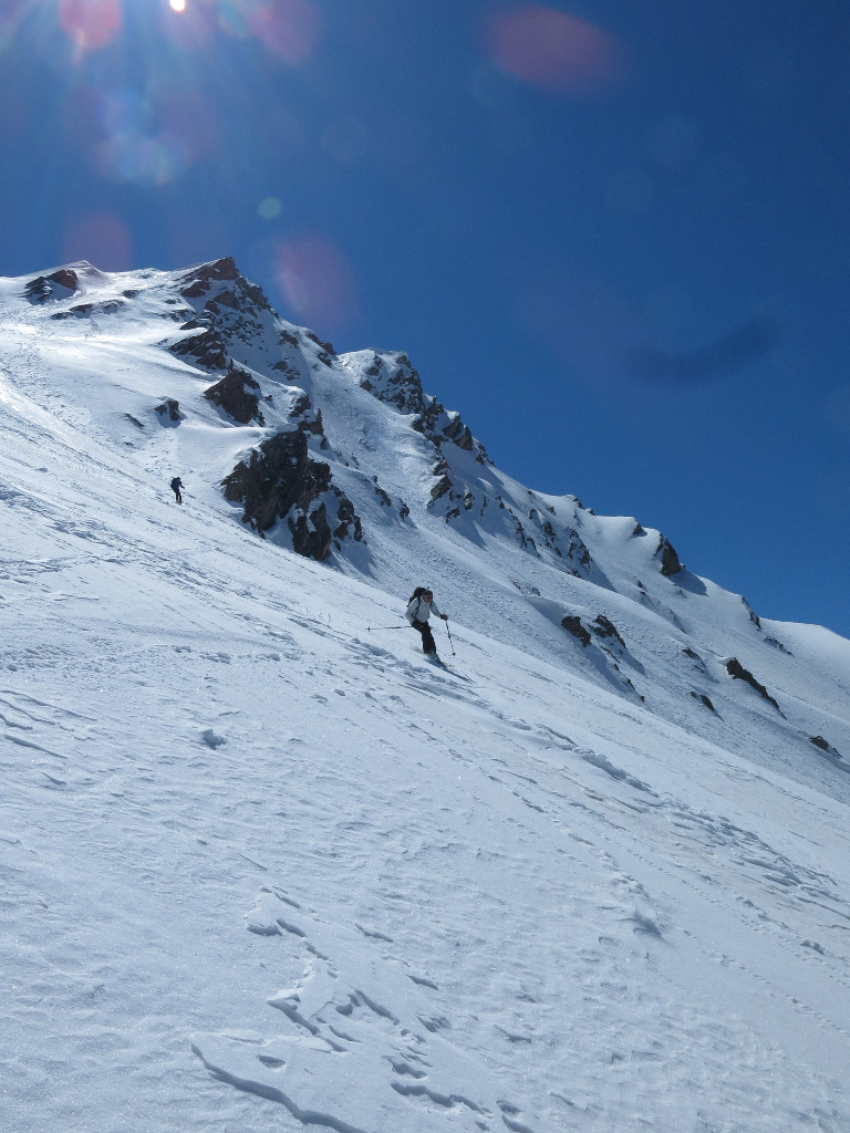 Descente N du Six Blanc de Ferret