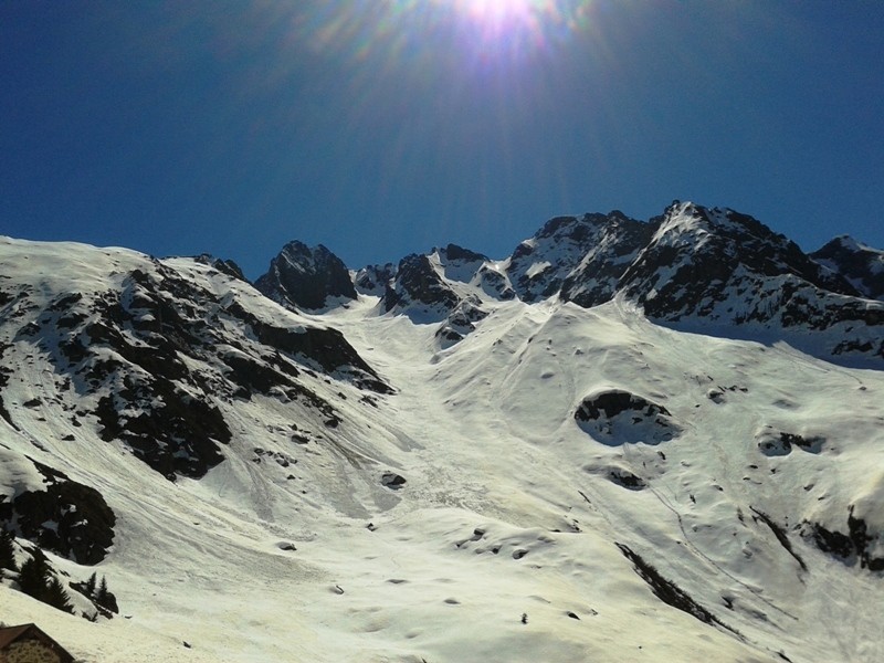panoramica sulle cime del druet