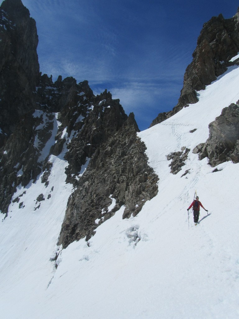 Descente côté Est