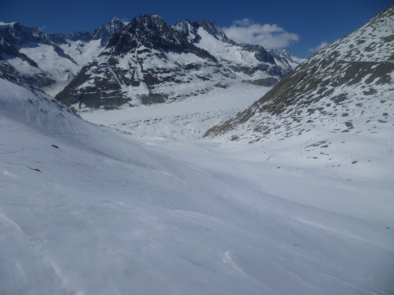 Descente sur marjelesee