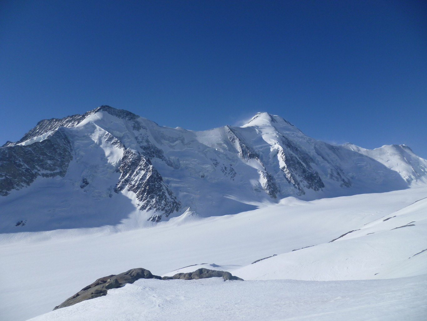Face N du Drieckhorn à l'Aletschhorn
