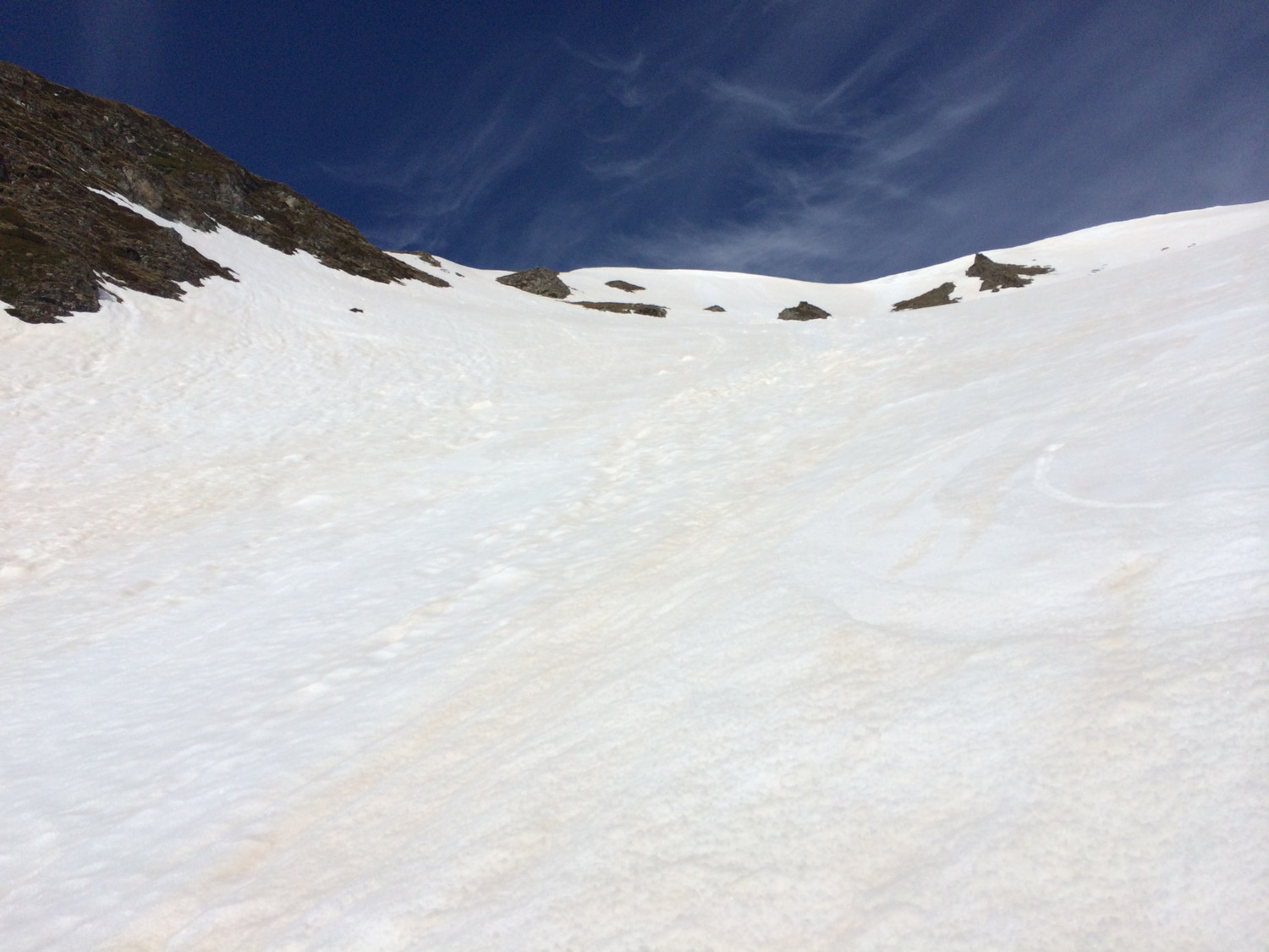 La descente EST du Coste Oueillere