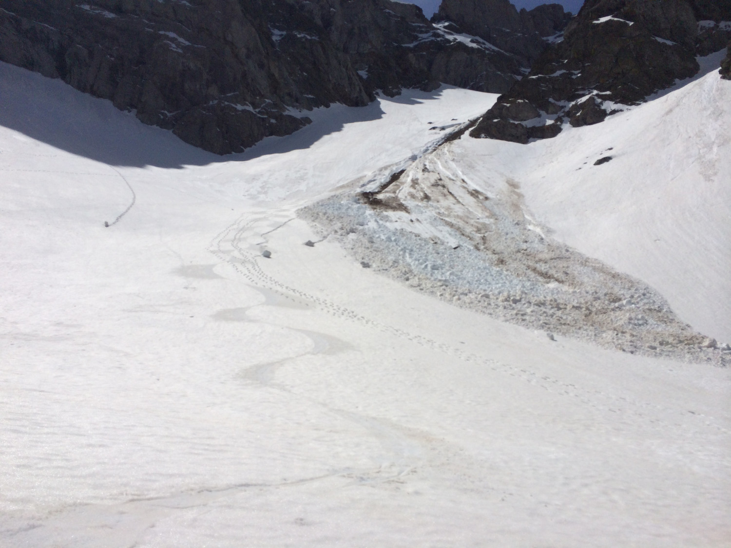 Dans le magnifique cirque nord de l'Arbizon