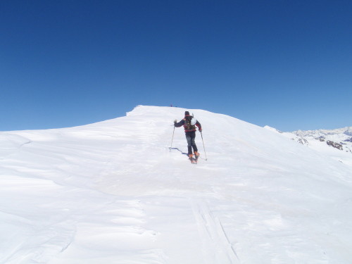 La cima a pochi passi