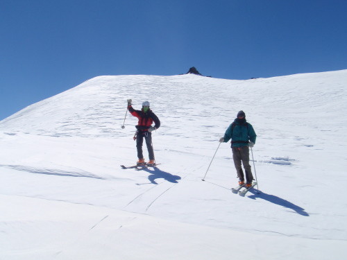 Un trotto della discesa verso il Col de la Mare
