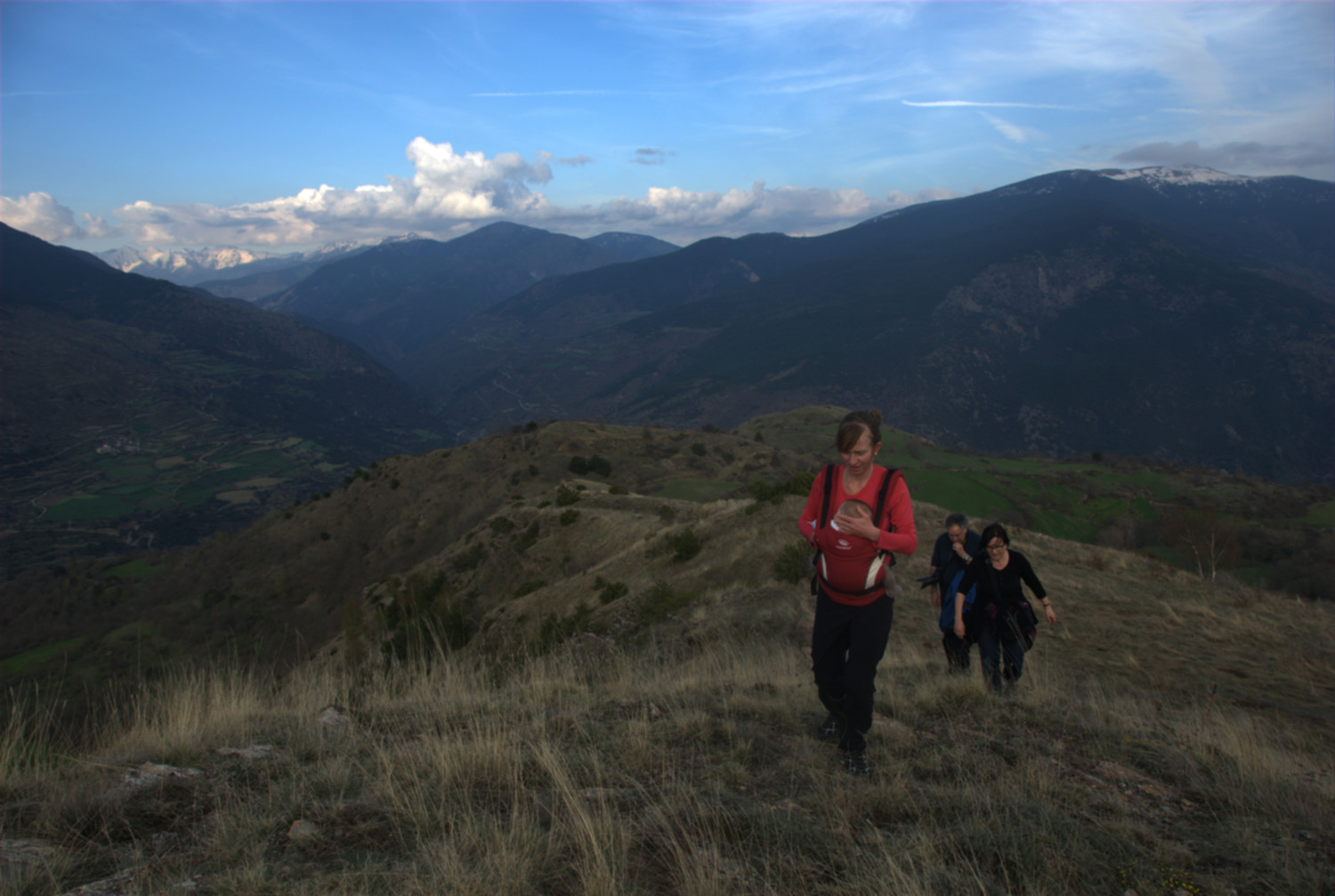 Arribant al cim