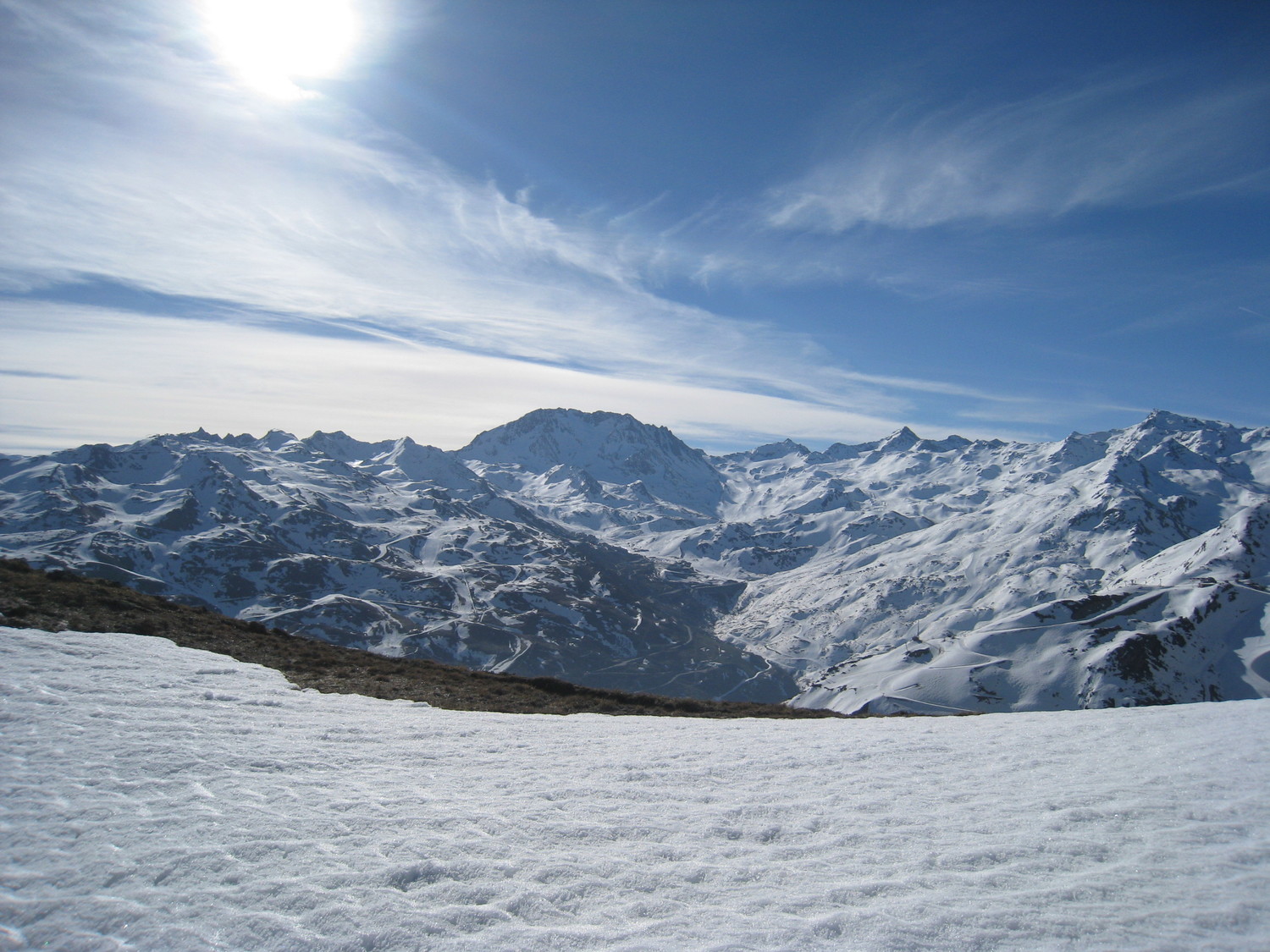 regard vers Borgne - Peclet - Thorens - Carro