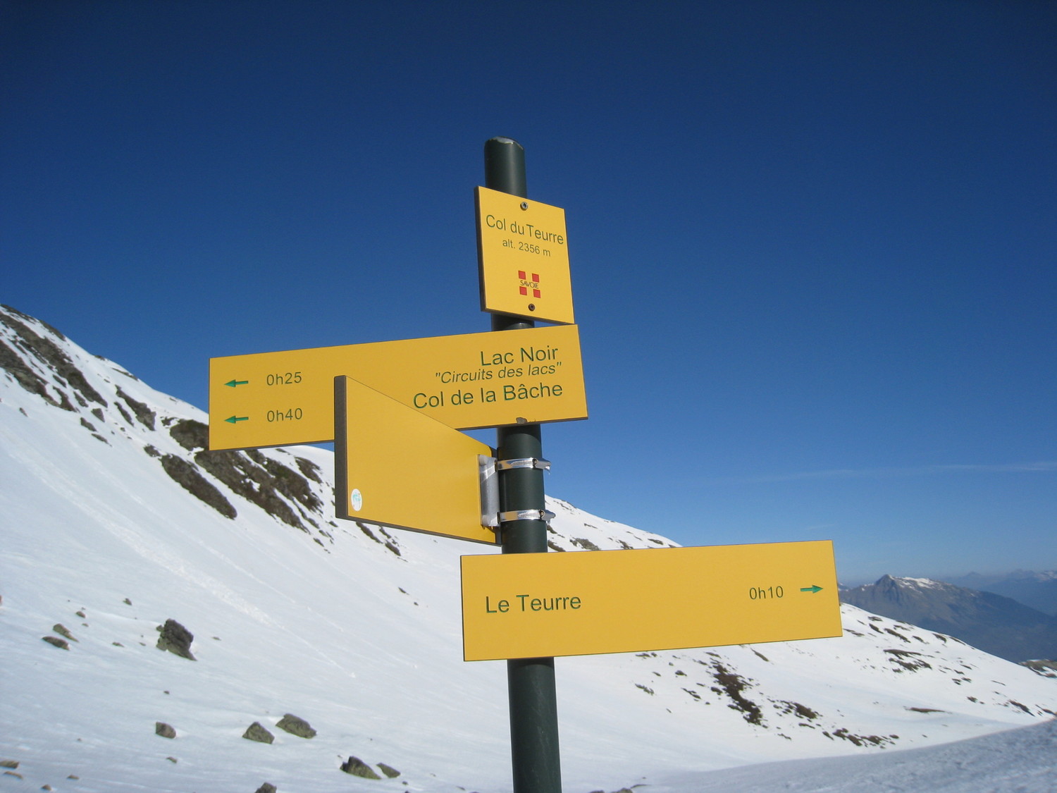 col du Teurre (2356m)