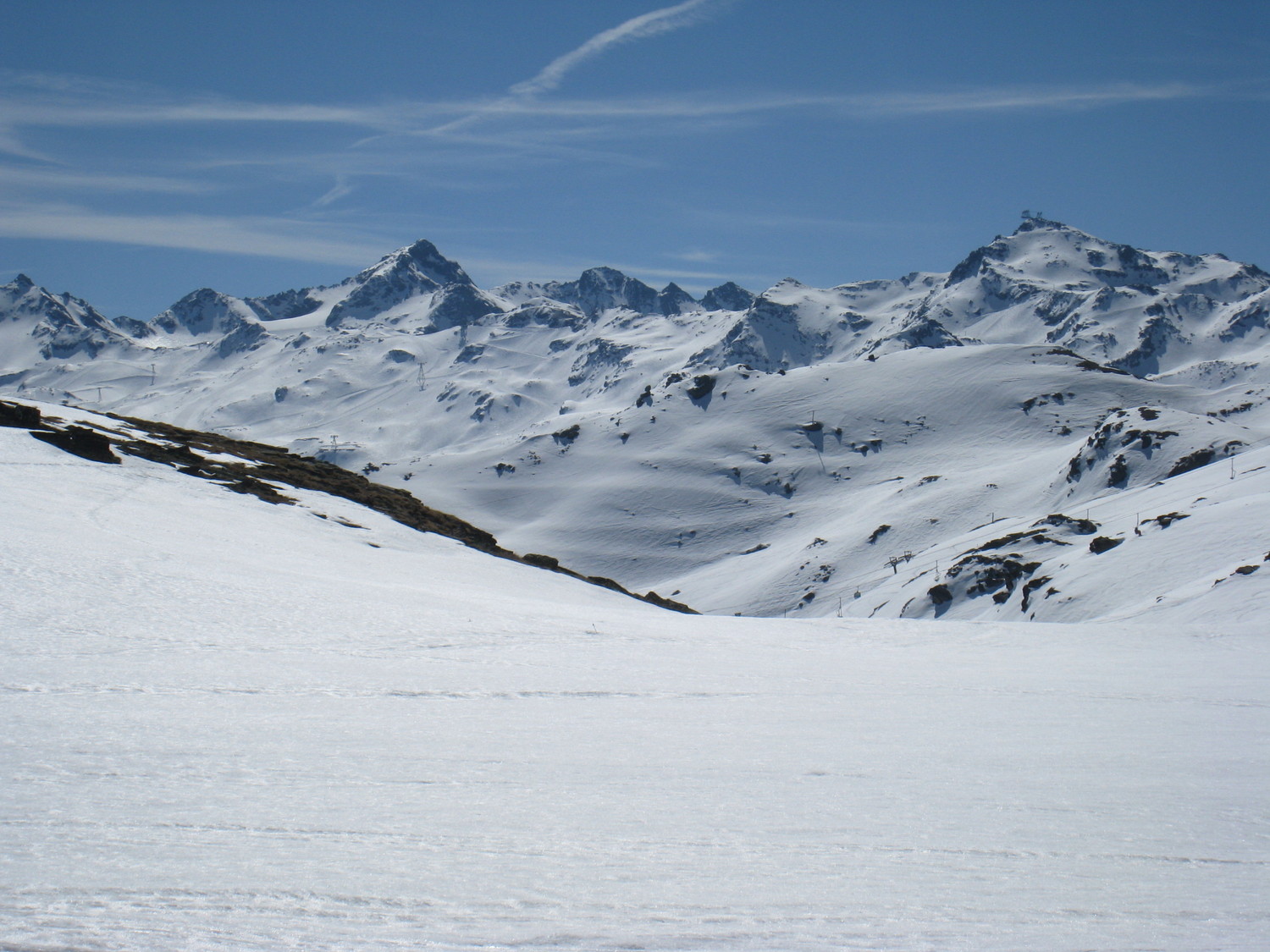 vers Peclet-Polset - Thorens - Carro -depuis col de la Bache