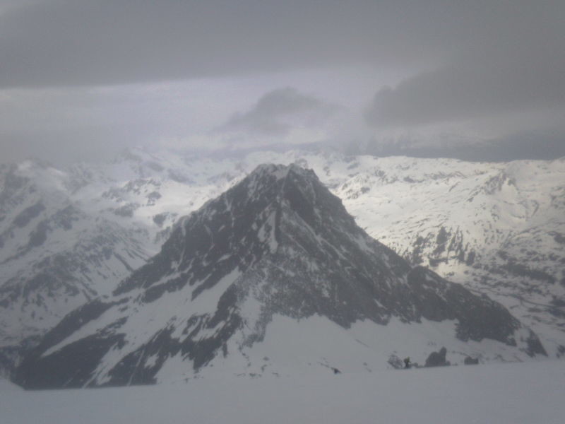 Hübschhorn depuis Breithornpass