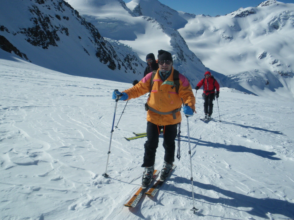 Sergio sul primo pianoro