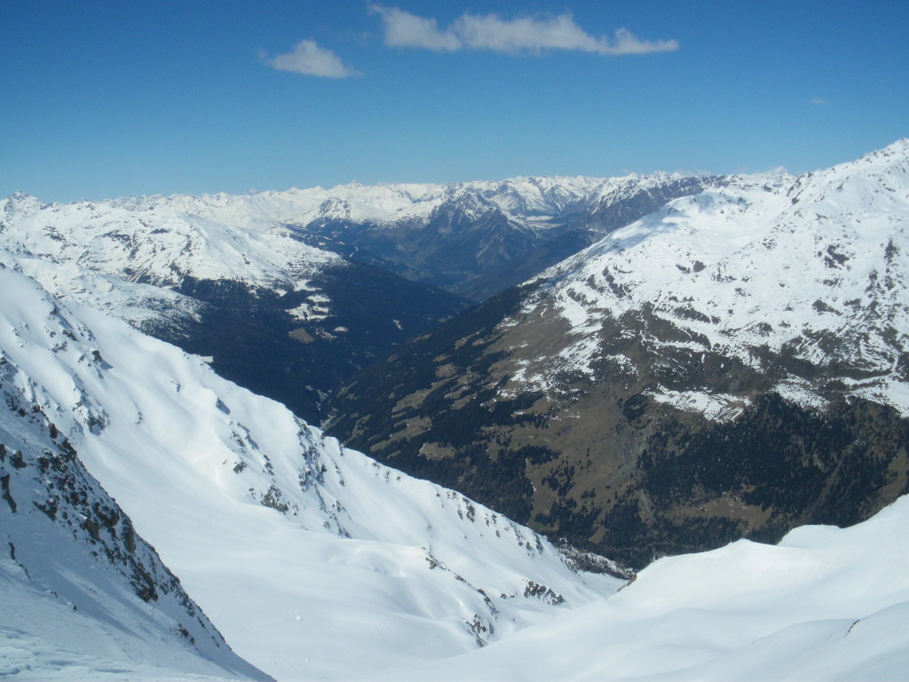 inizio del canale della val Cerena