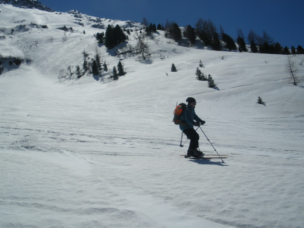 in fondo al canalone del Cerena