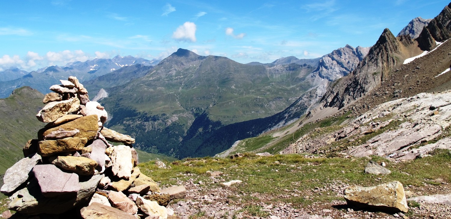 Montée sous les Gabietous