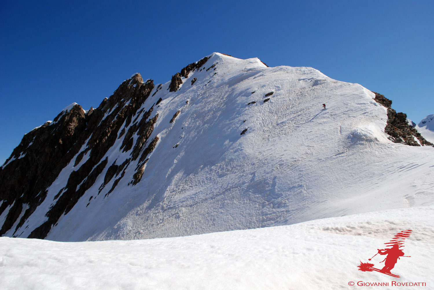 La cima del Il Medasc 2647m dalla Bocchtta di Càmer 2568m