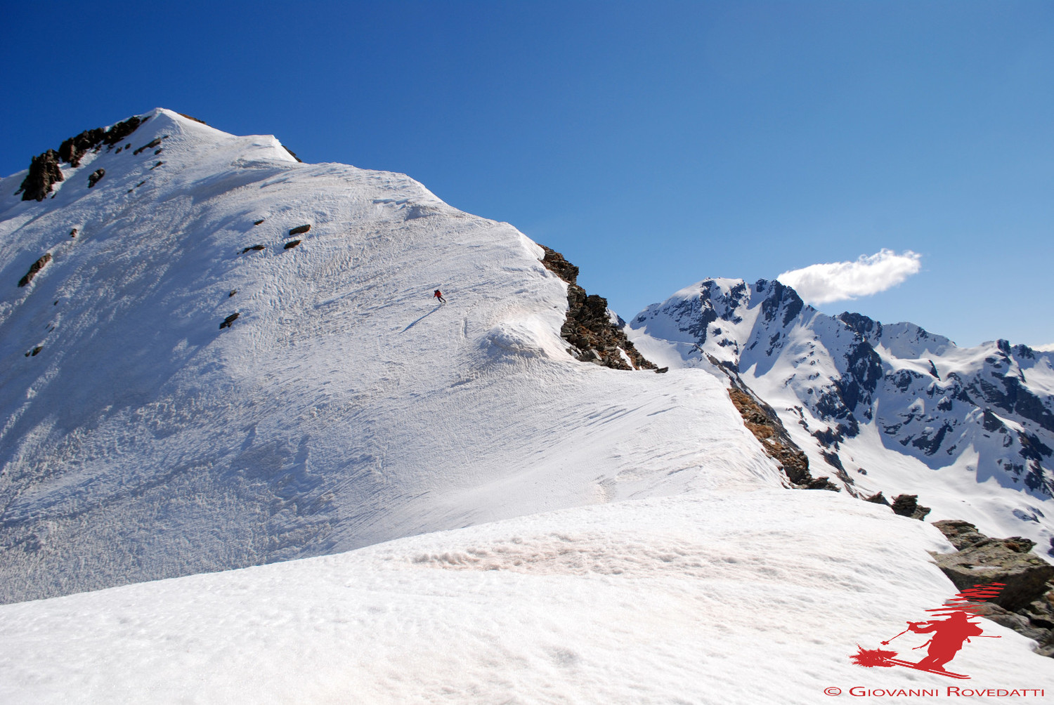 La cima del Il Medasc 2647m dalla Bocchtta di Càmer 2568m