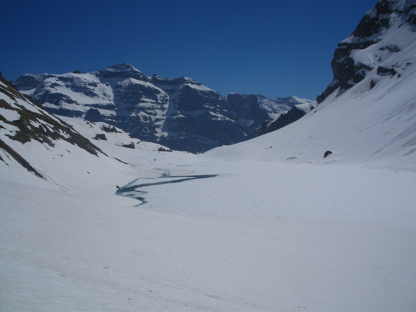 Lac de la Vogealle et Pic de Tenneverge.