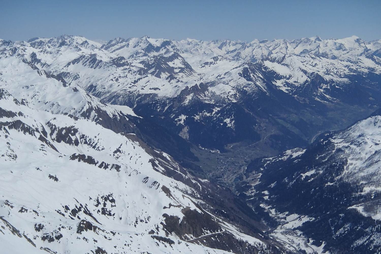 Verso Airolo e l'Adula