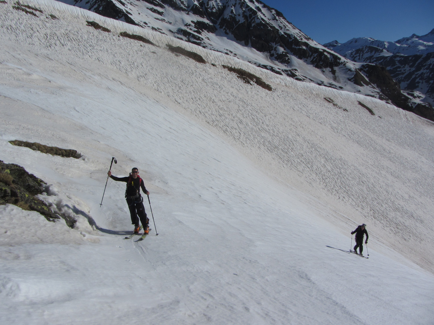Salendo al Piz Varuna