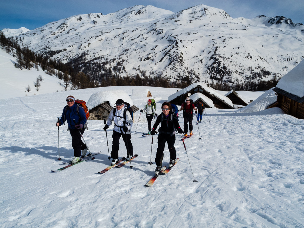 Montée vers La Crête de Baude