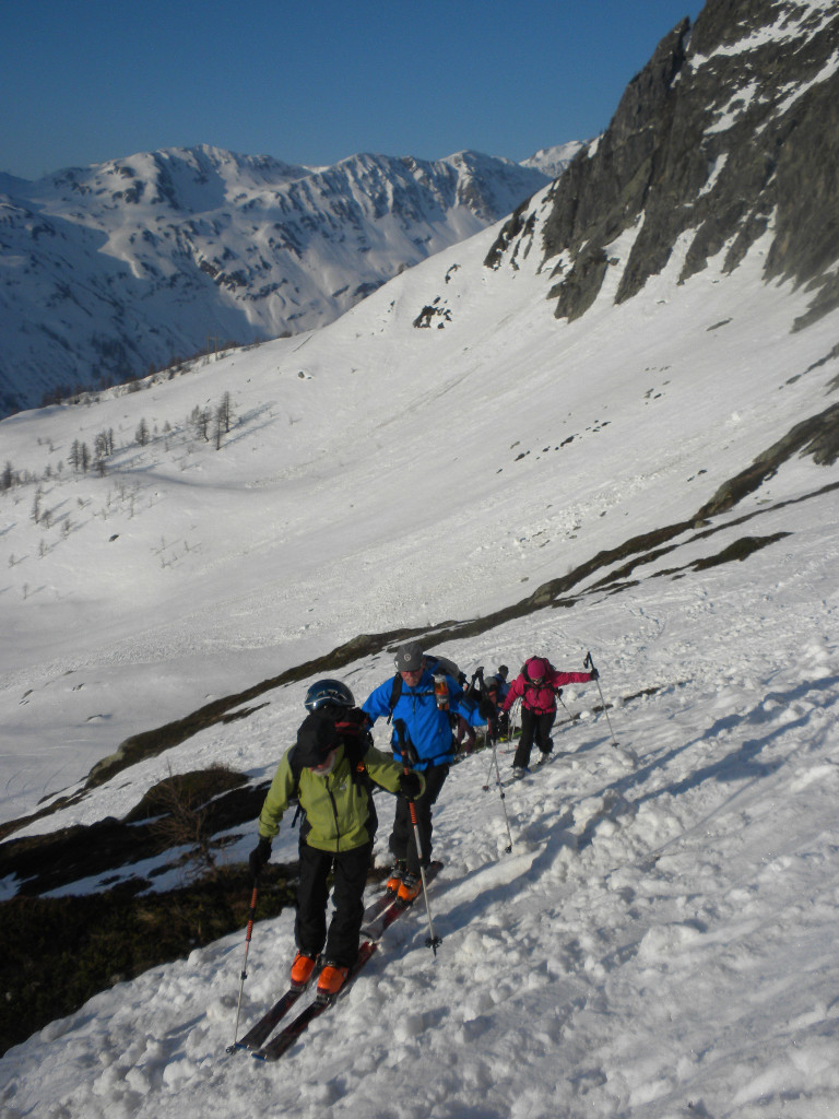 Montée au Gerenpass