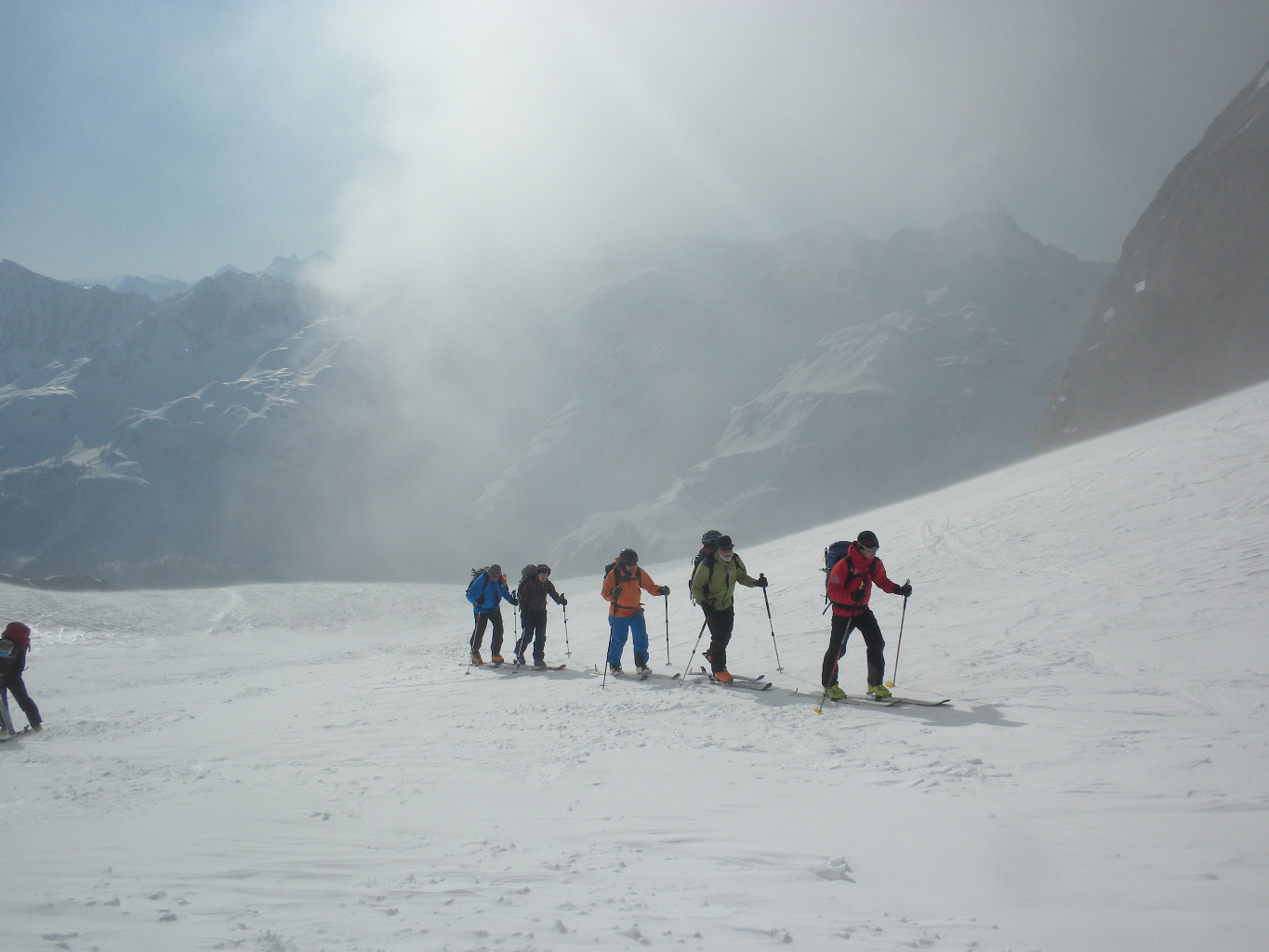 Arrivée au Gerenpass