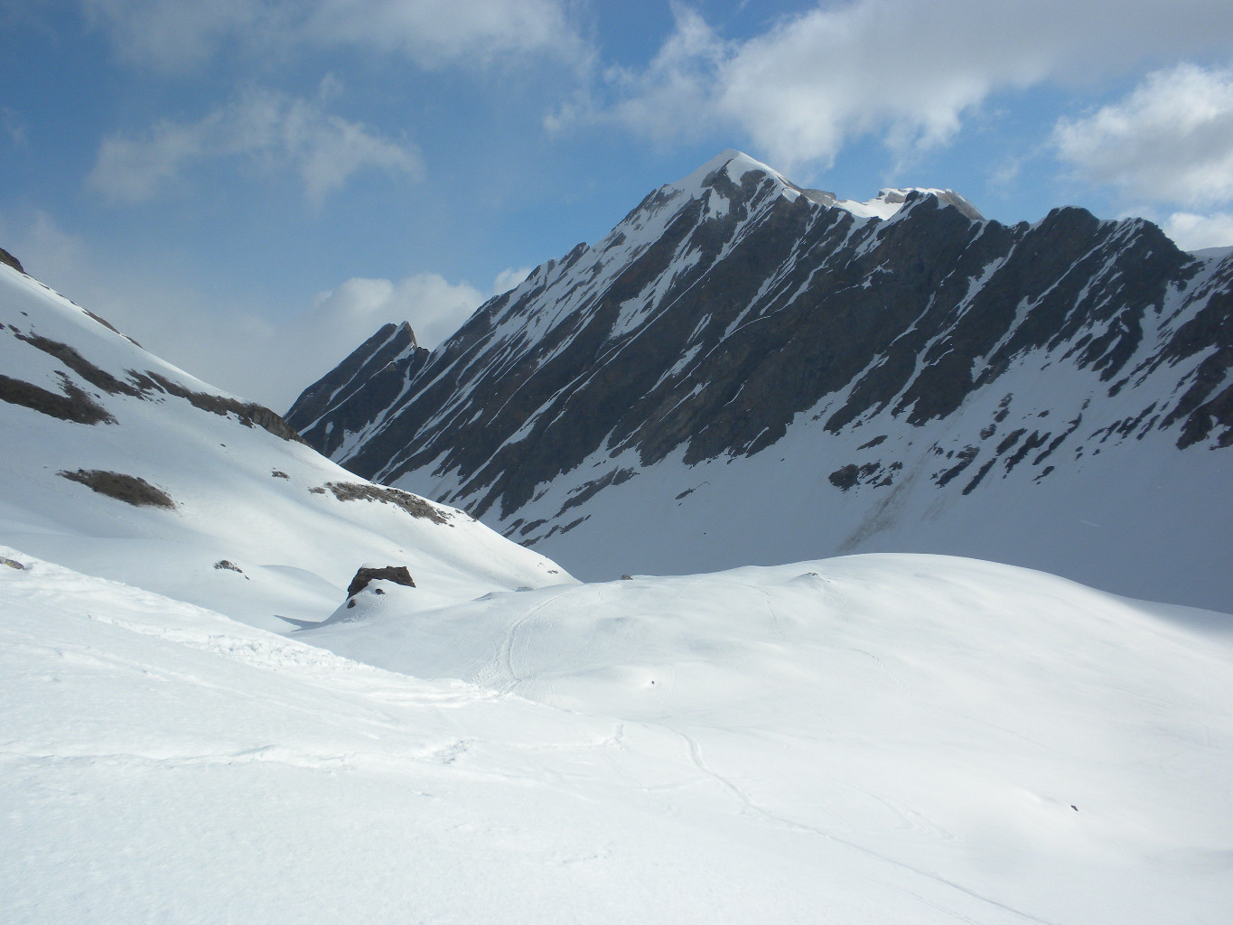 Vue sur le Pizzo Sella et Il Madone