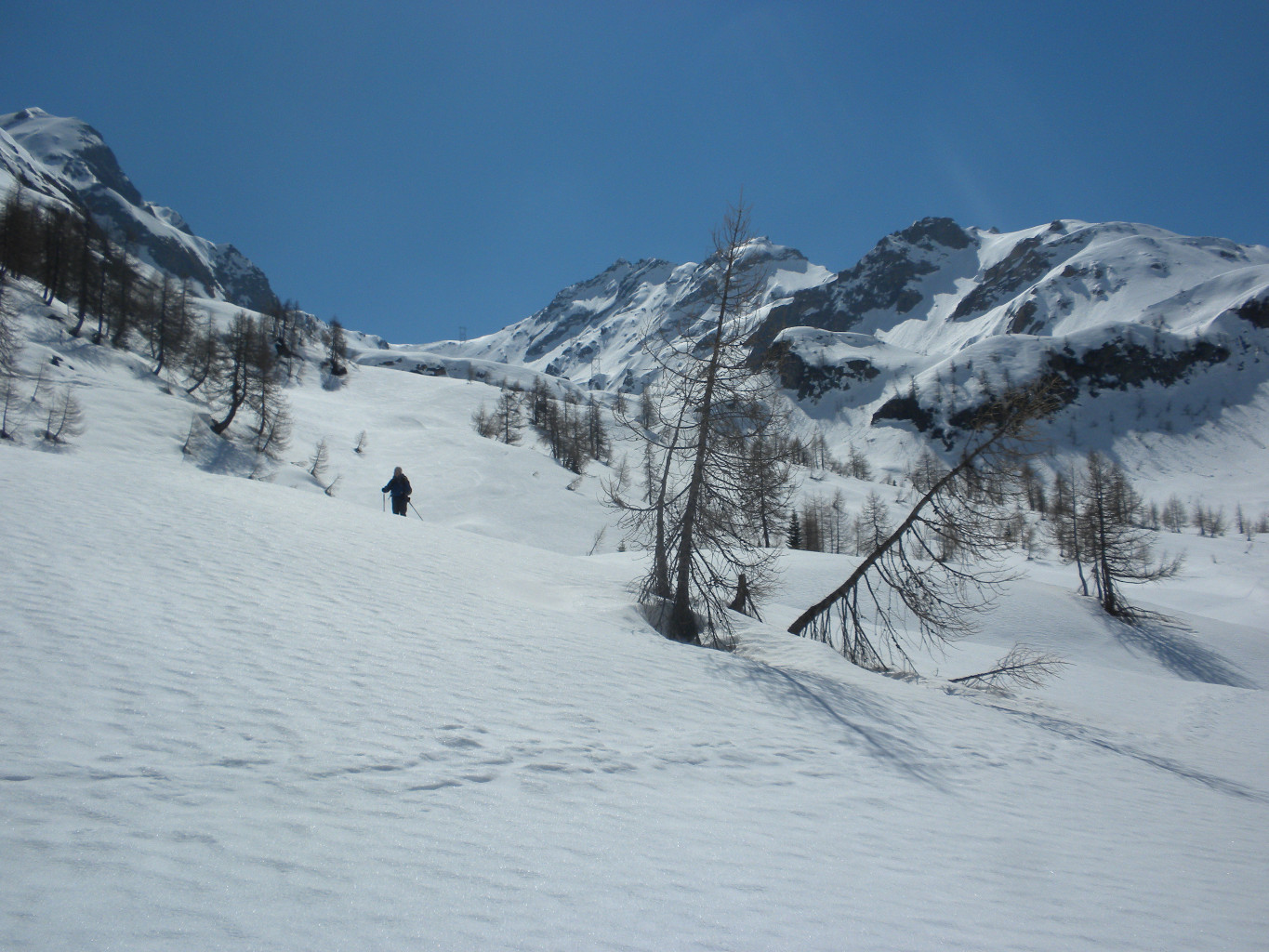 Fin du Val Cassinello, et le ski est excellent!
