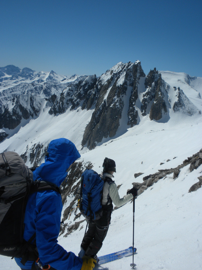 ... avec vue sur le Cassina Baggio et ses couloirs