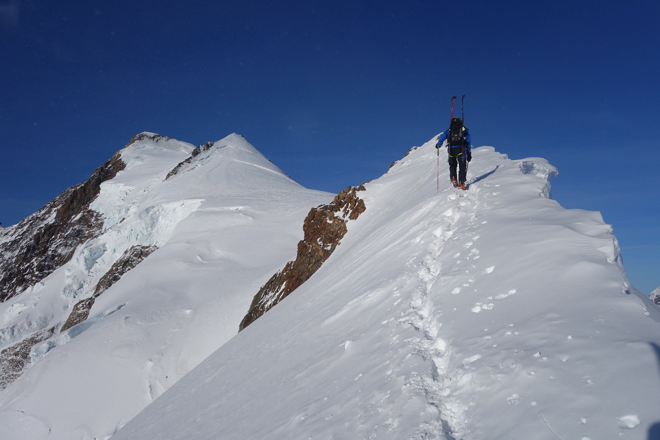 Arête de l'Aletschjoch.