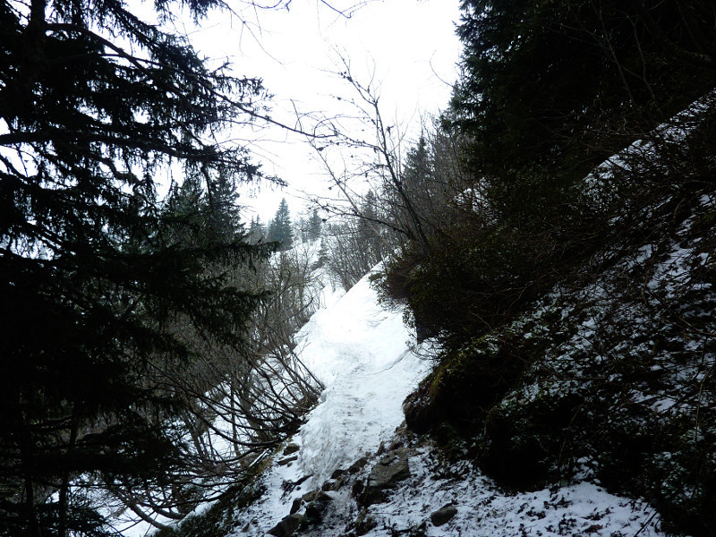 Déchaussage à 1700m