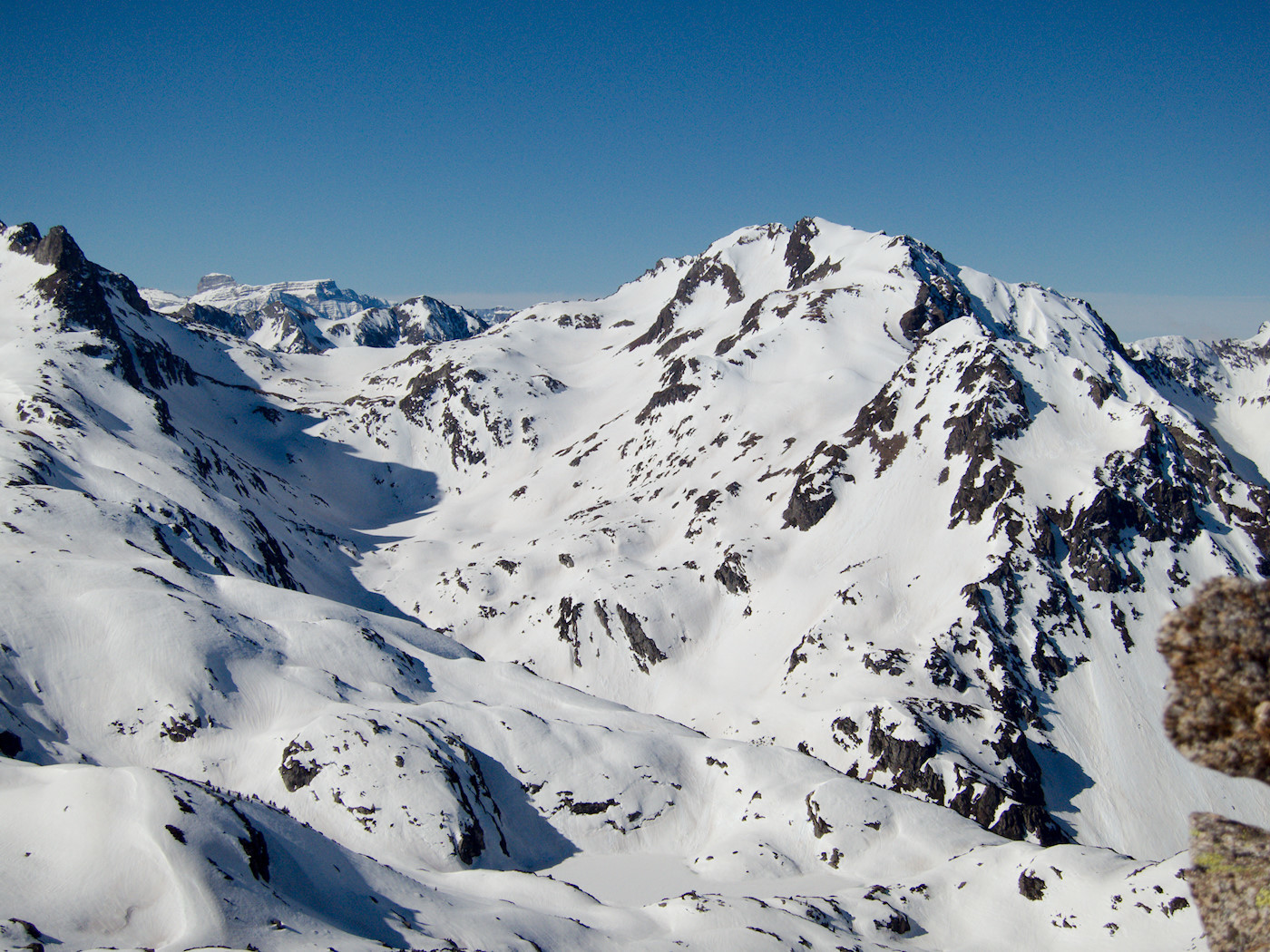 Marboré, mont Arrouy depuis Lurtet
