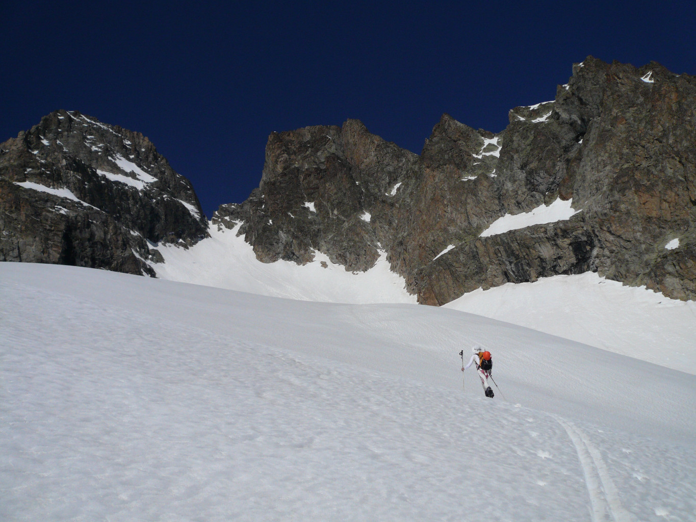 Col du Salude en vue