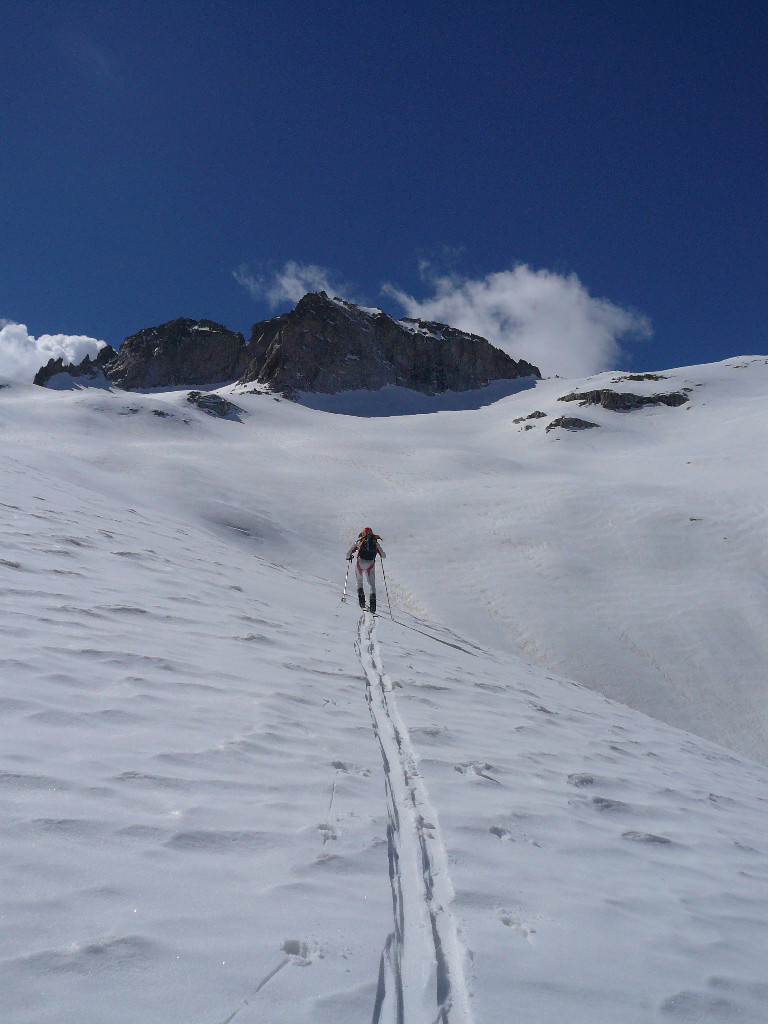 Montée vers le col de la Mariande