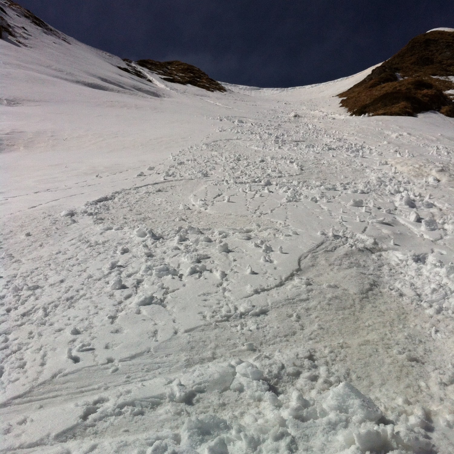 Couloir du sommet