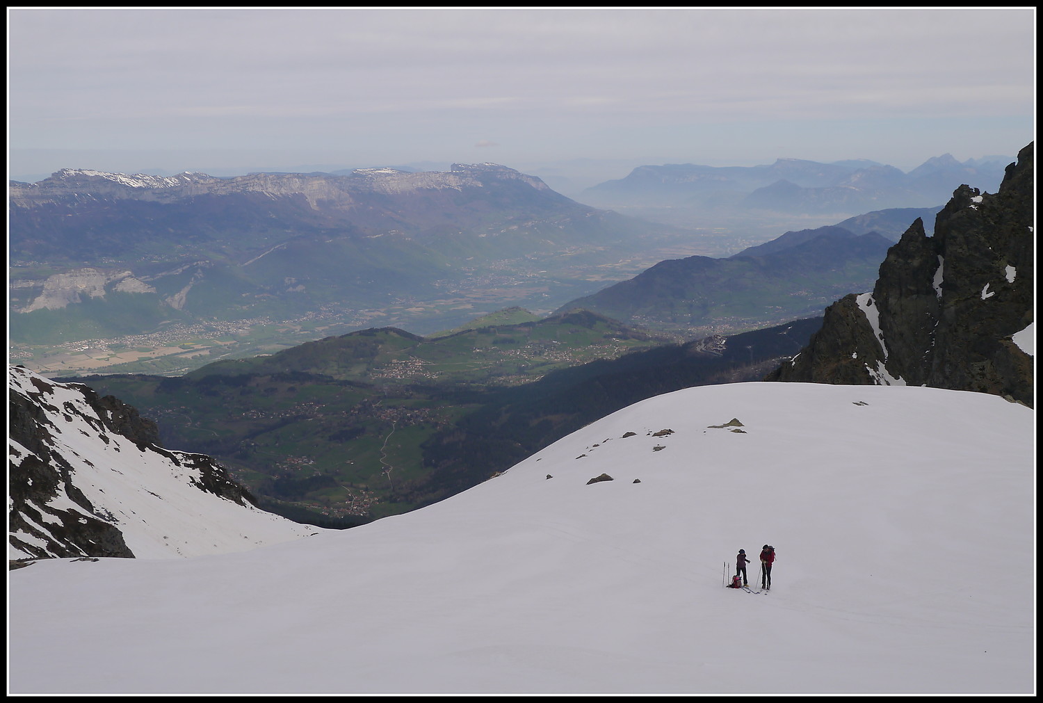 Sous le col de la Mine de Fer